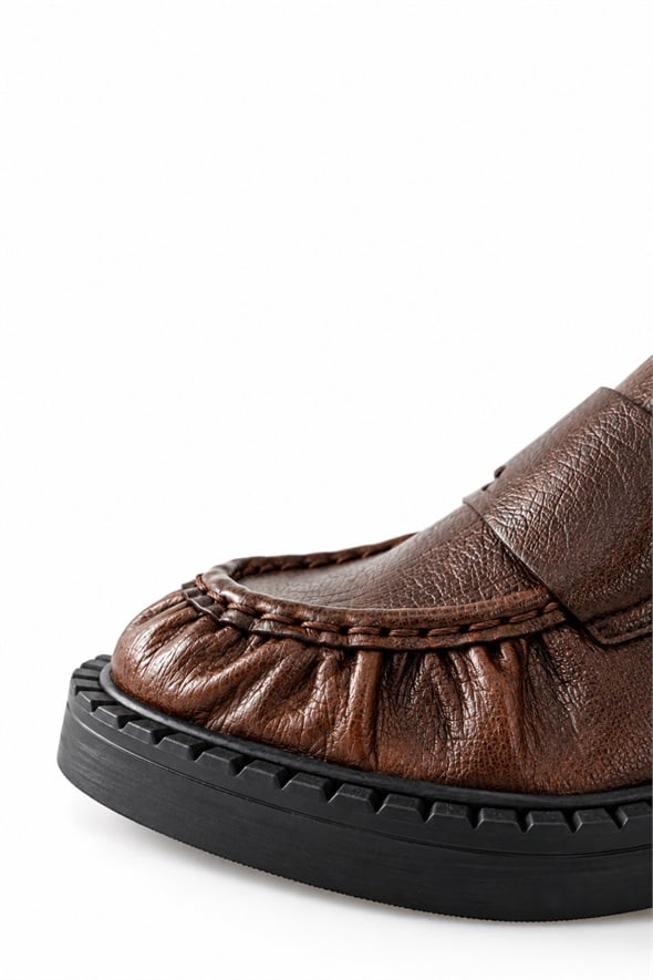 Kahverengi Klasik Loafer 26230