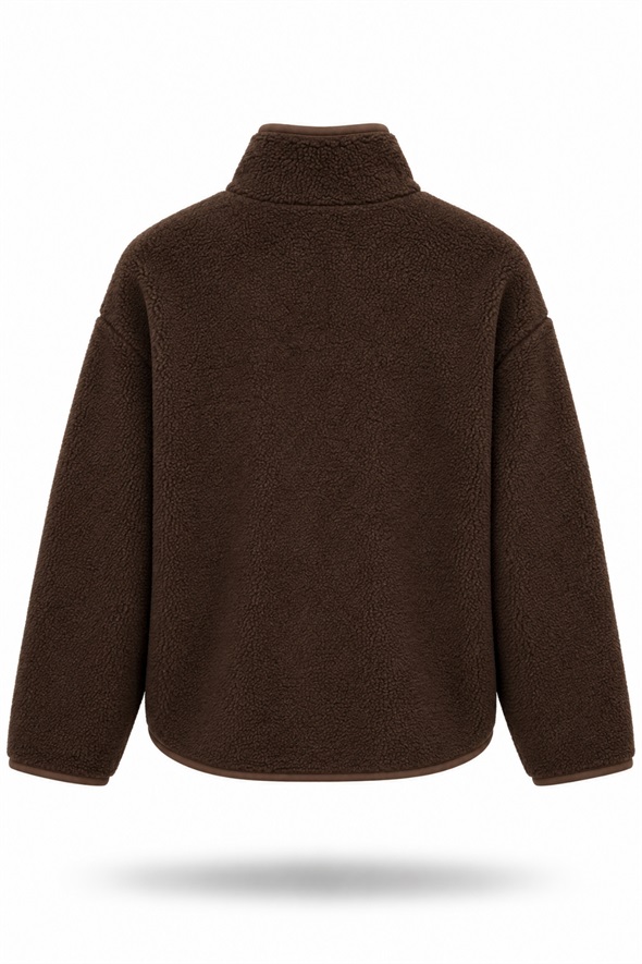 Kahverengi Polar Ceket 23236