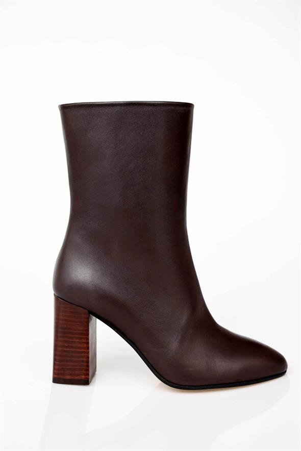 Kahverengi Topuklu Bot 24454