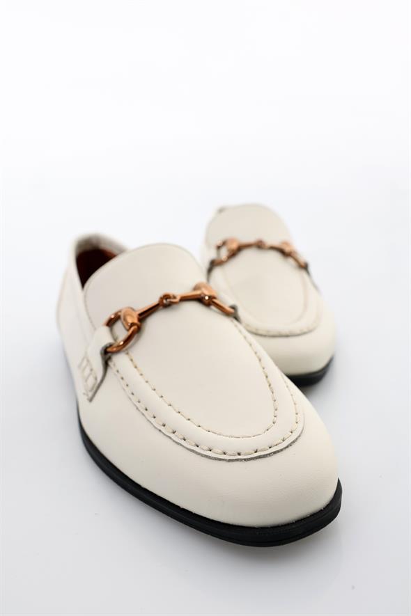 Kemik Deri Loafer 34307
