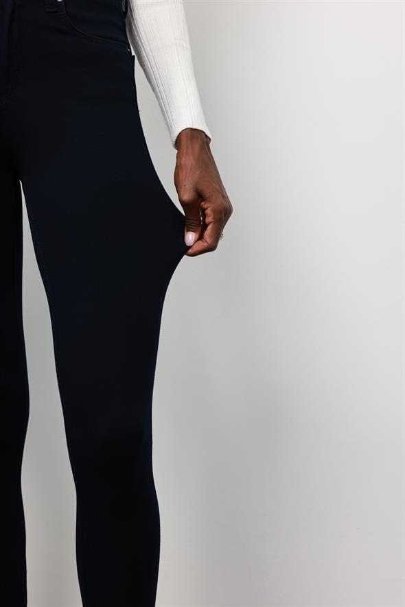 Lacivert İthal Full Likra Toparlayan Skinny Jean 7277