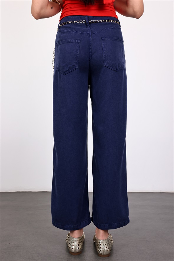 Lacivert Tensel Jean 