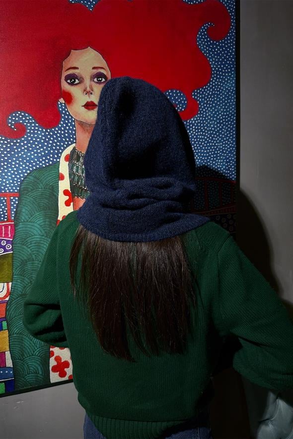 Lacivert Triko Balaklava 14800