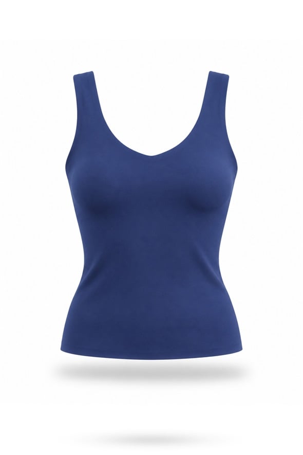 Lacivert V Yaka Jarse Atlet 02295