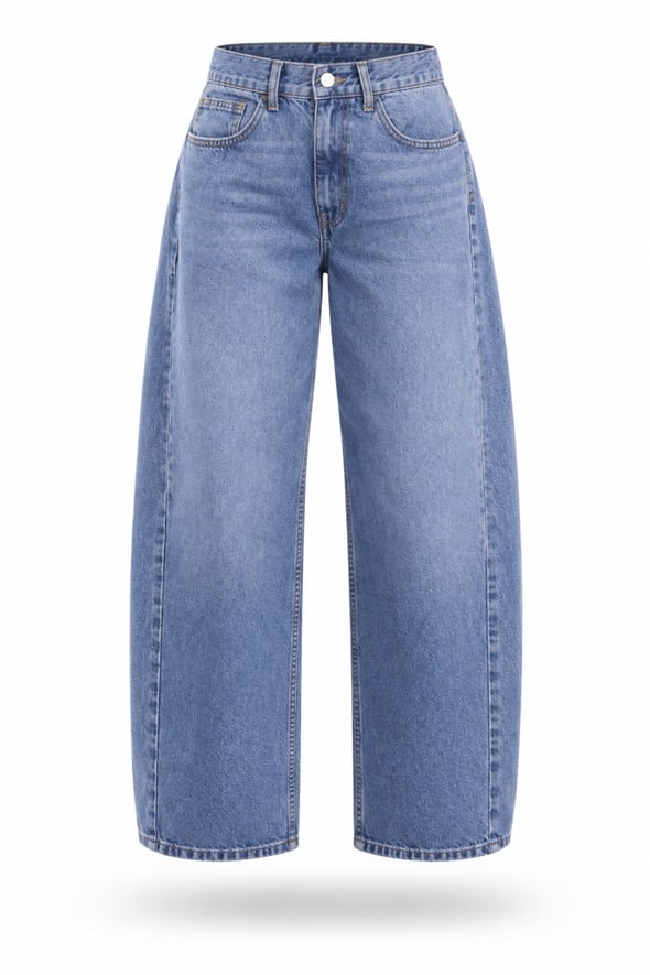 Mavi Barrel Regular Waist Jean 