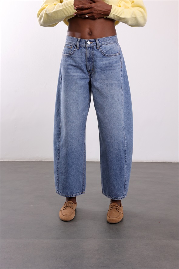 Mavi Barrel Regular Waist Jean 