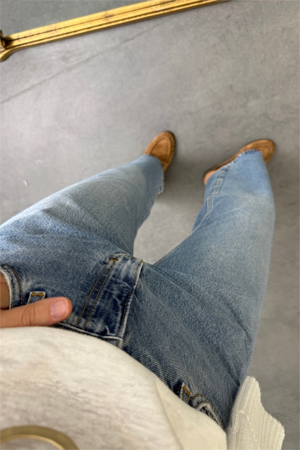 Mavi Column Straight Leg Jean 