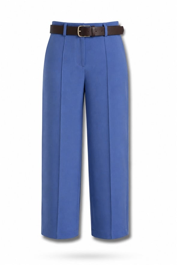 Mavi Kemerli Barrel Pantolon 58549