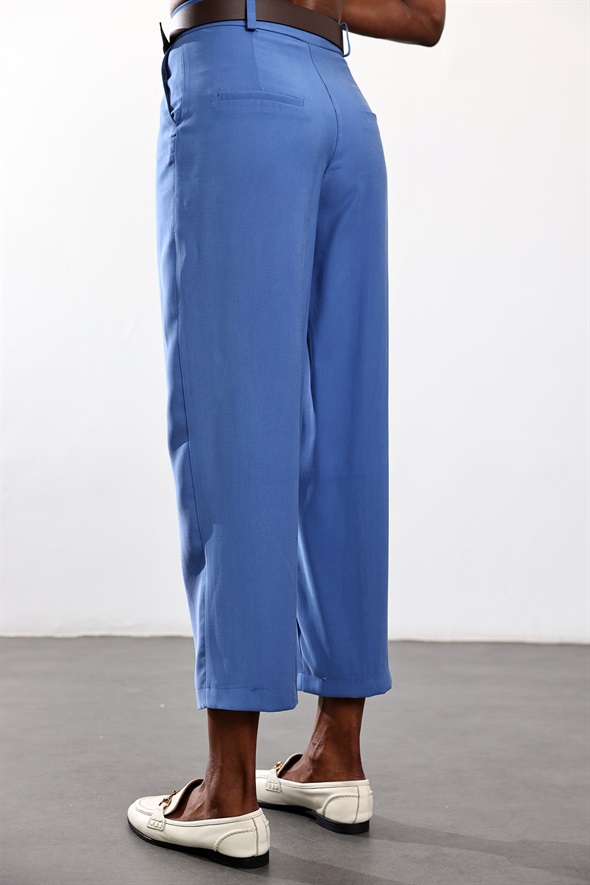 Mavi Kemerli Barrel Pantolon 58549