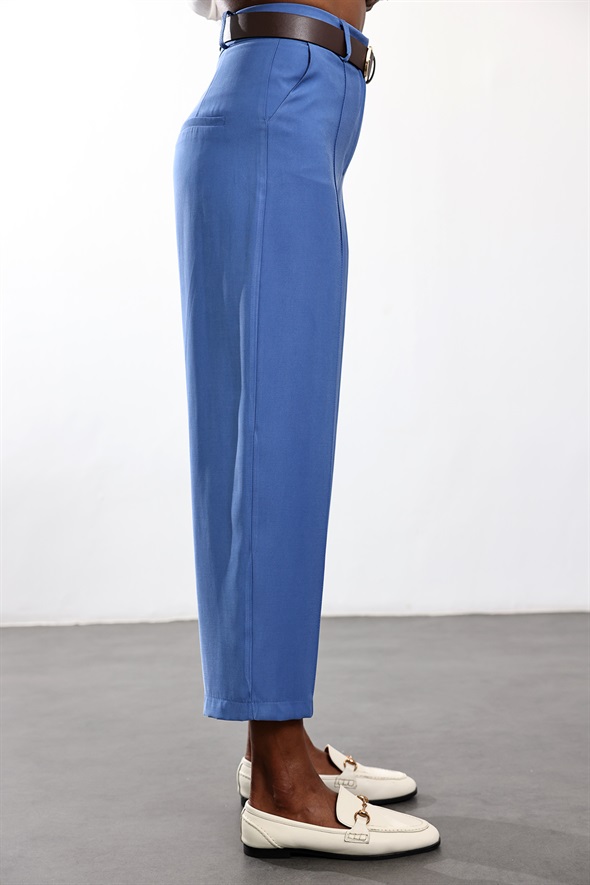 Mavi Kemerli Barrel Pantolon 58549