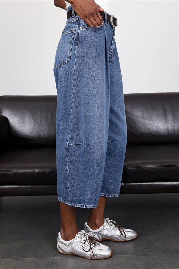 Mavi Lyocell Barrel Jean 