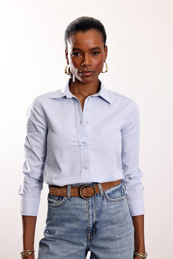 Mavi Slim Fit Gömlek 17449