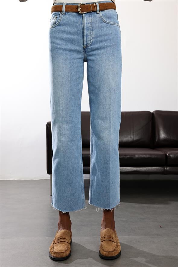 Mavi Stretch Wide Leg Jean 