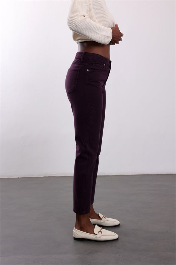 Mürdüm Mom Fit Jean 