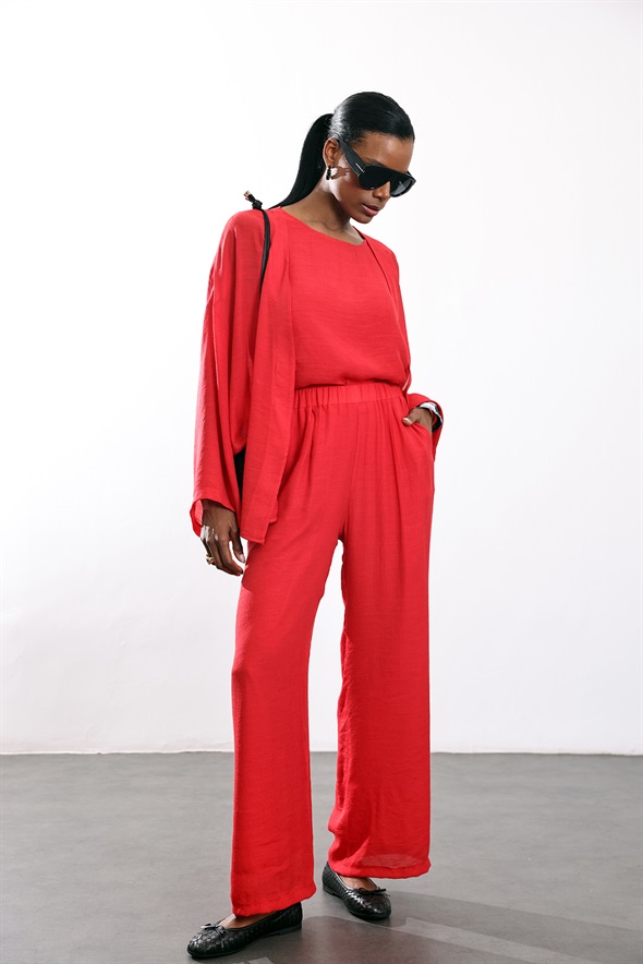 Nar Çiçeği Üçlü Takım 