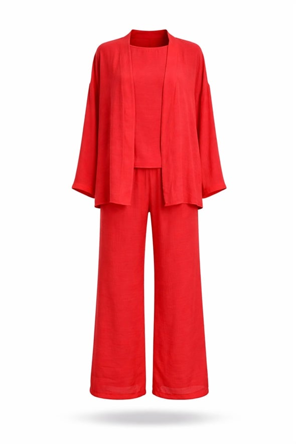 Nar Çiçeği Üçlü Takım 