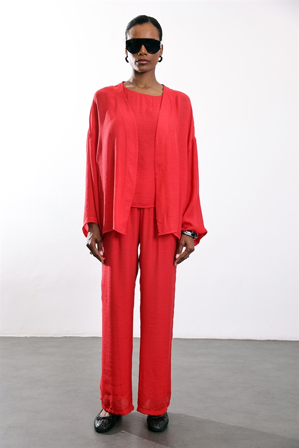 Nar Çiçeği Üçlü Takım 