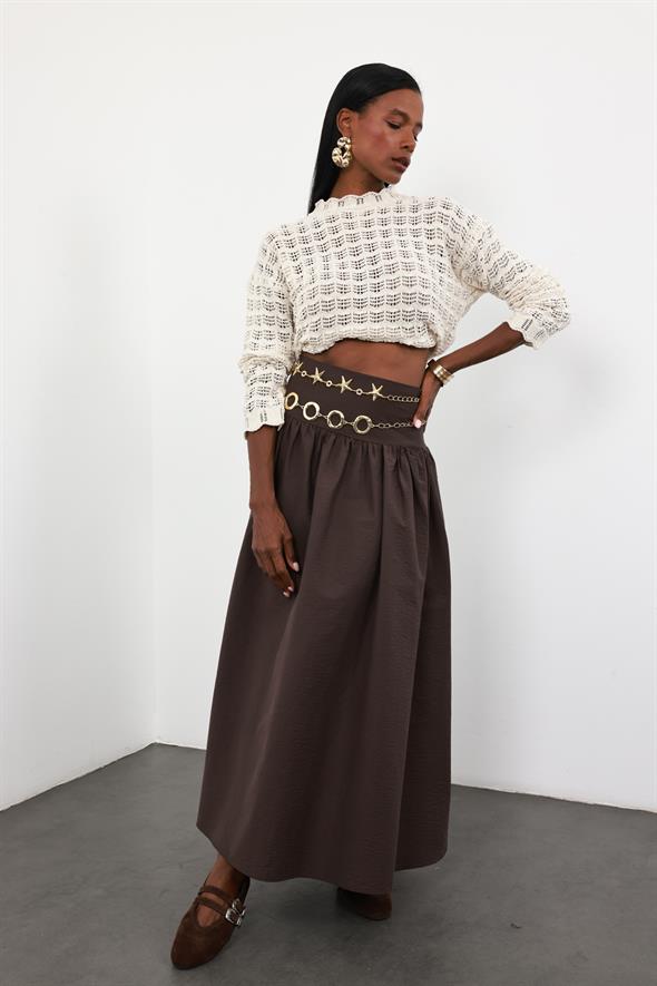 Naturel Ajurlu Triko 98071