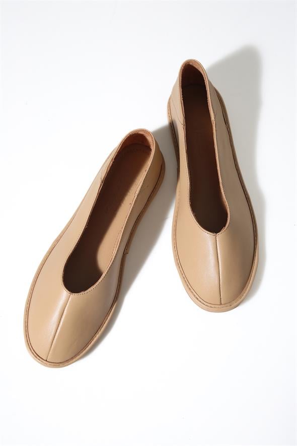 Nude Yumuşak Babet 44901