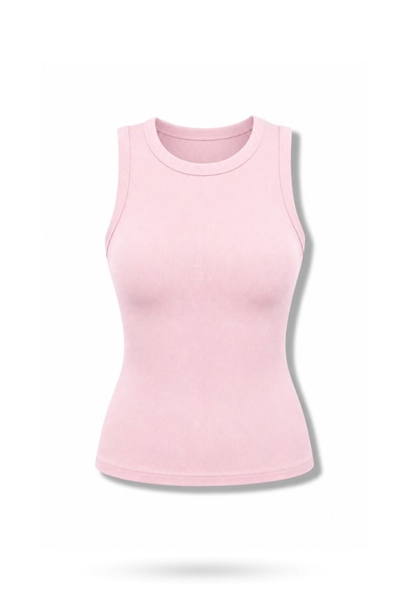 Pembe Dikiş Detaylı Atlet 17682
