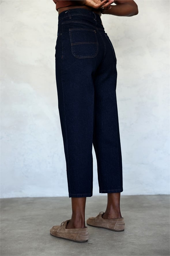 Rins Yıkamalı Baggy Jean 3004