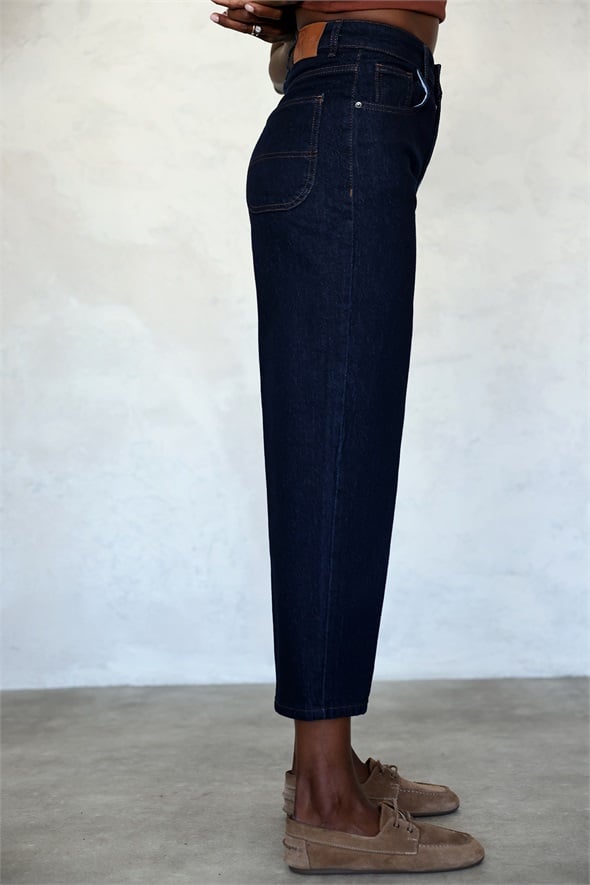 Rins Yıkamalı Baggy Jean 3004