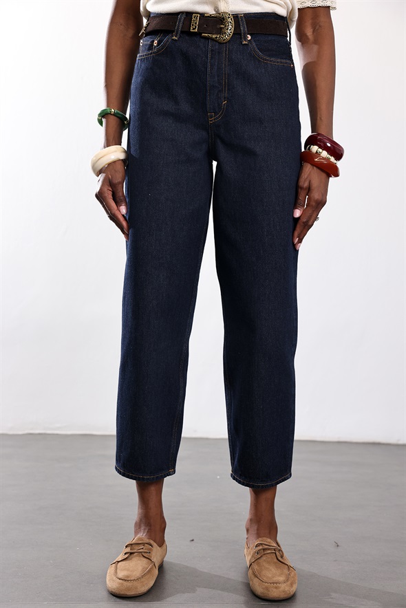 Rins Yıkamalı Tapered Jean 