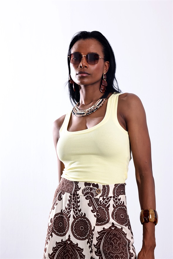 Sarı U Yaka Atlet 16208