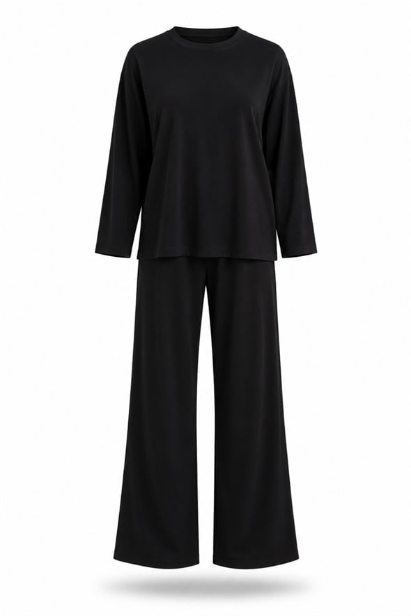 Siyah Basic Eşofman Takım 0015