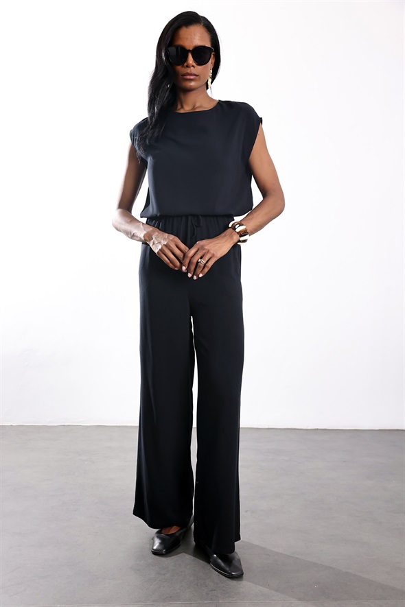 Siyah Bluz Pantolon Takım 0005