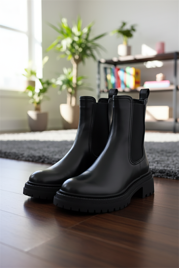 Siyah Chelsea Postal 23561