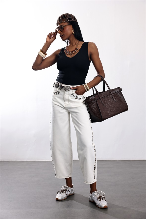 Siyah Çift V Yaka Atlet 18106