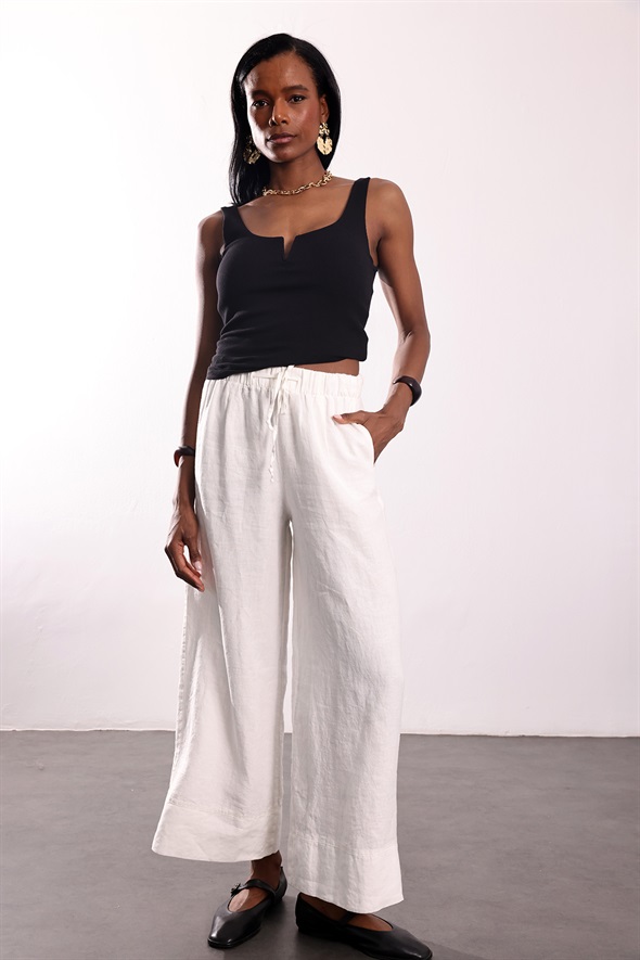 Siyah Damla Yaka Fitilli Atlet 3796