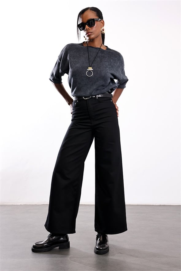Siyah Dial Regular Fit Jean 