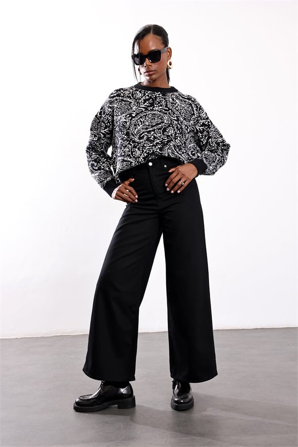 Siyah Dial Regular Fit Jean 