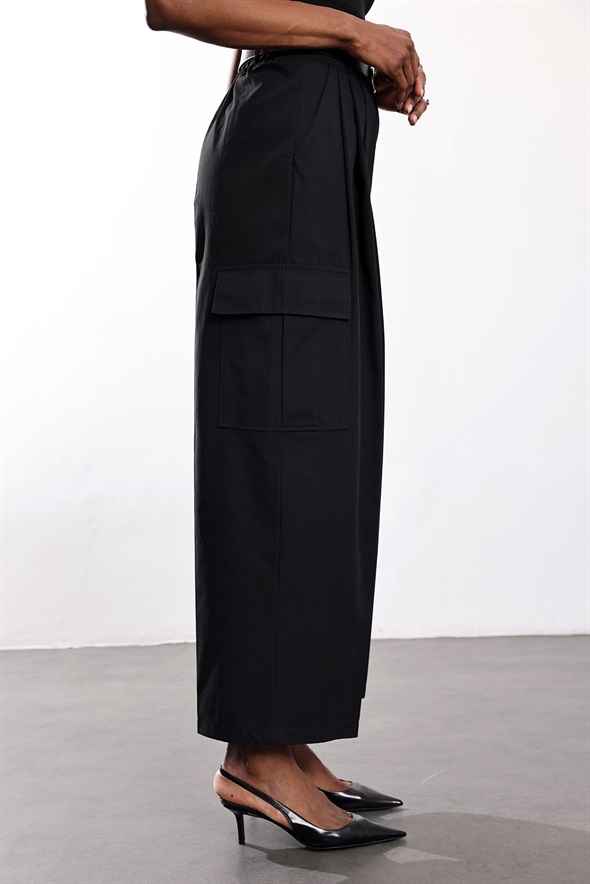 Siyah Kargo Pantolon 0025