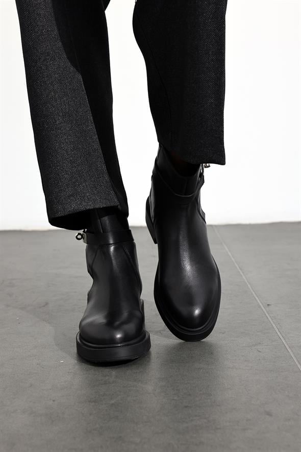 Siyah Klasik Binici Bot 22391