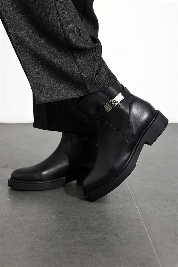 Siyah Klasik Binici Bot 22391