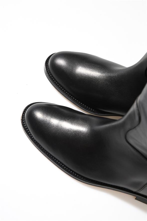 Siyah Klasik Binici Çizme 23556