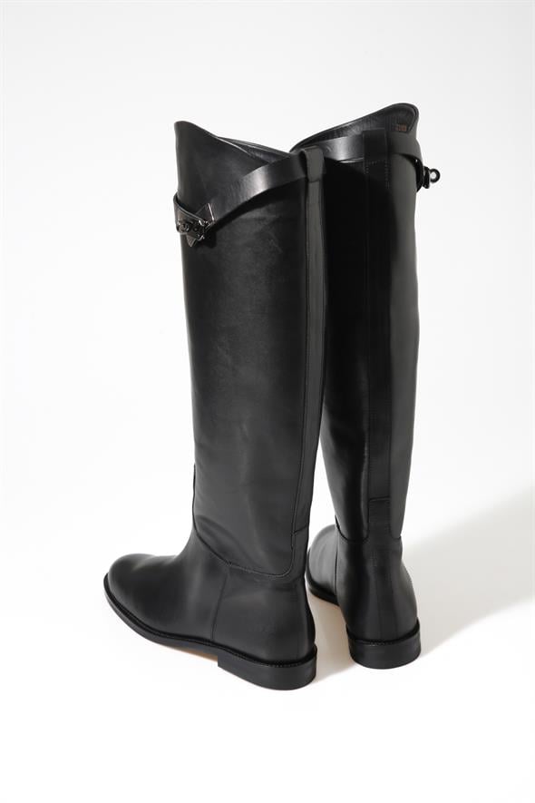 Siyah Klasik Binici Çizme 23556