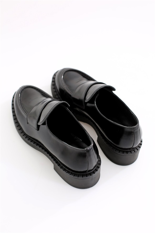 Siyah Klasik Loafer 20403