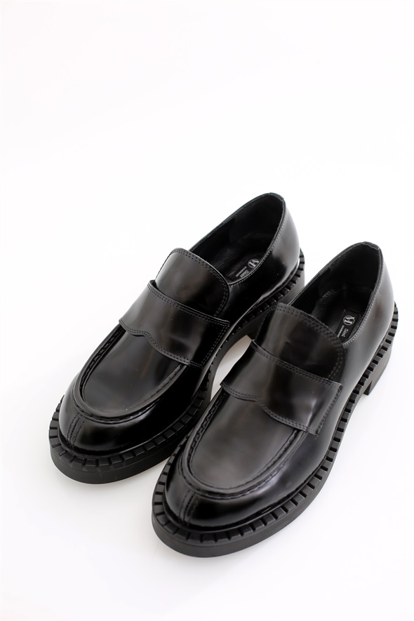 Siyah Klasik Loafer 20403