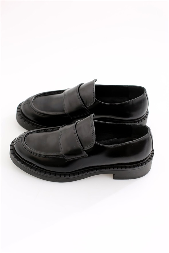 Siyah Klasik Loafer 20403