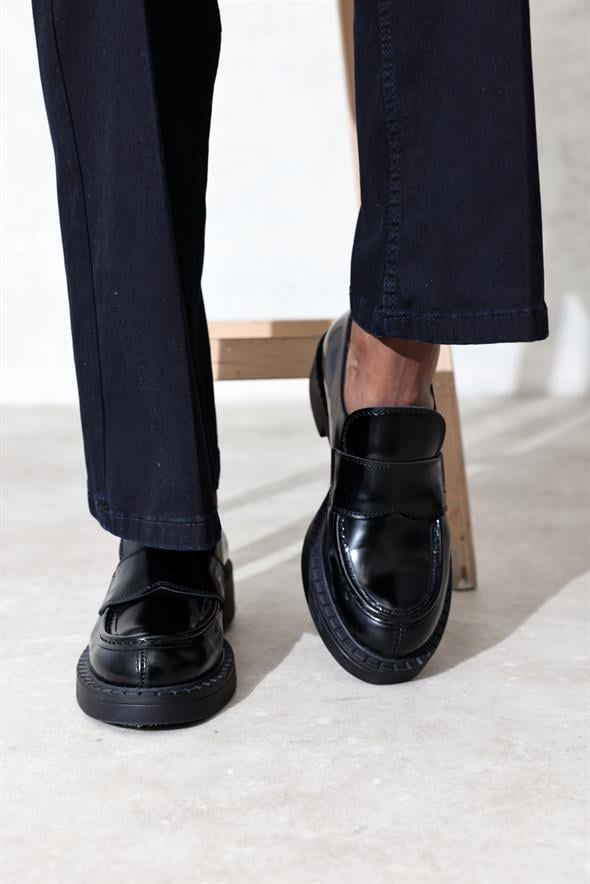 Siyah Klasik Loafer 20403