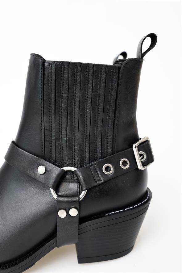 Siyah Kovboy Bot 124401