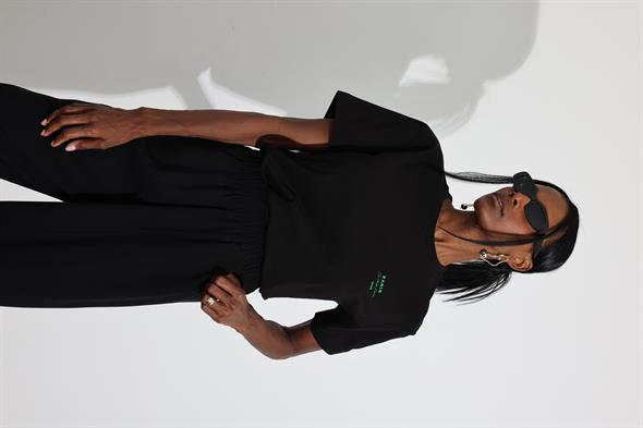 Siyah Paris Tişört 