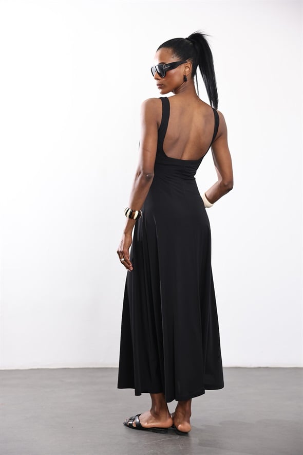 Siyah Sway Elbise 