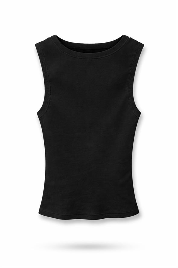 Siyah Taş İşlemeli Atlet 261006