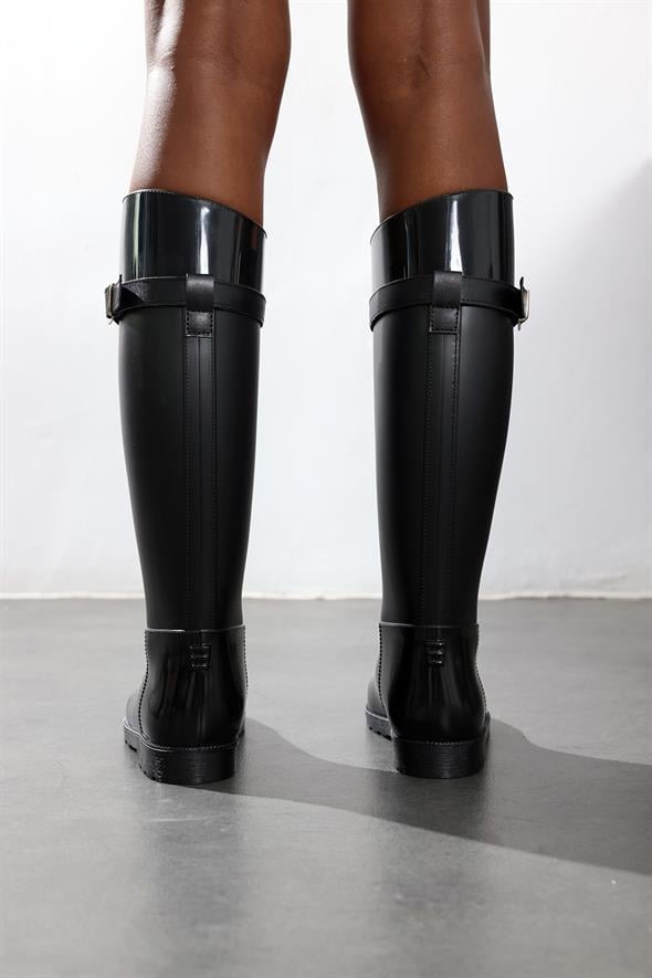 Siyah Yağmur Çizmesi 26010