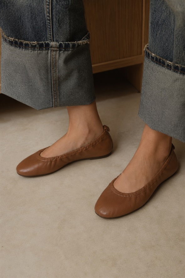Taba Esnek Deri Babet 25364